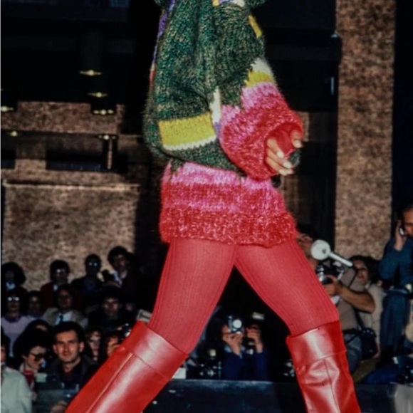 KANSAI YAMAMOTO (F/W 1977) Vintage Brown Wool Sweater/Dress | med/large/x-large - Picture 8 of 8